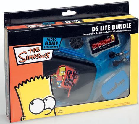 NDS Lite Bundle The Simpsons Bart NDS Lite Bundle The Simpsons Bart