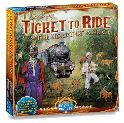 Ticket to Ride esp. The Heart of Africa Ticket to Ride esp. The Heart of Africa