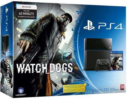 Playstation 4 + Watch Dogs Playstation 4 + Watch Dogs