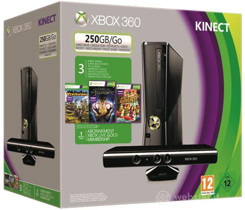 XBOX 360 250GB +Kinect+Fable J+Wreckatee XBOX 360 250GB +Kinect+Fable J+Wreckatee