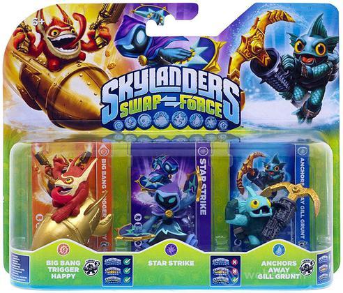 Skylanders Triple Pack C (SF) Skylanders Triple Pack C (SF)