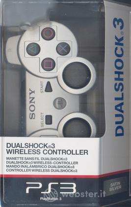PS3 Sony Controller Dualshock 3 Silver PS3 Sony Controller Dualshock 3 Silver