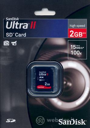 WII Sandisk Memory SD Ultra II 2 Gb WII Sandisk Memory SD Ultra II 2 Gb