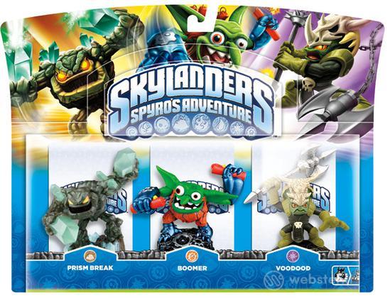 Skylanders Voodood+Boomer+Prism Break Skylanders Voodood+Boomer+Prism Break