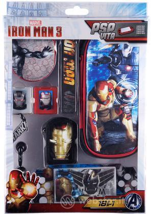 Kit 16 Acc. Avengers-Iron Man 3 PSP-PSV Kit 16 Acc. Avengers-Iron Man 3 PSP-PSV