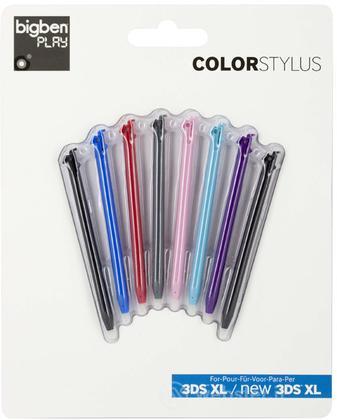 BB Stylus colorati Pack 8 pz NEW 3DS XL BB Stylus colorati Pack 8 pz NEW 3DS XL